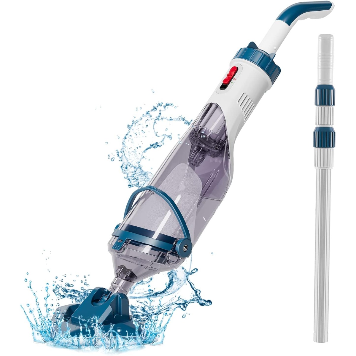 Enhulk Electric Spin Scrubber, Telescopic Handle, Cordless Grout Cleaner, Handheld Power Scrubber with 4 Brush Heads, Rechargeable, 350 RPM Powerful, IPX7 Waterproof for Bathroom, Tub, Tile